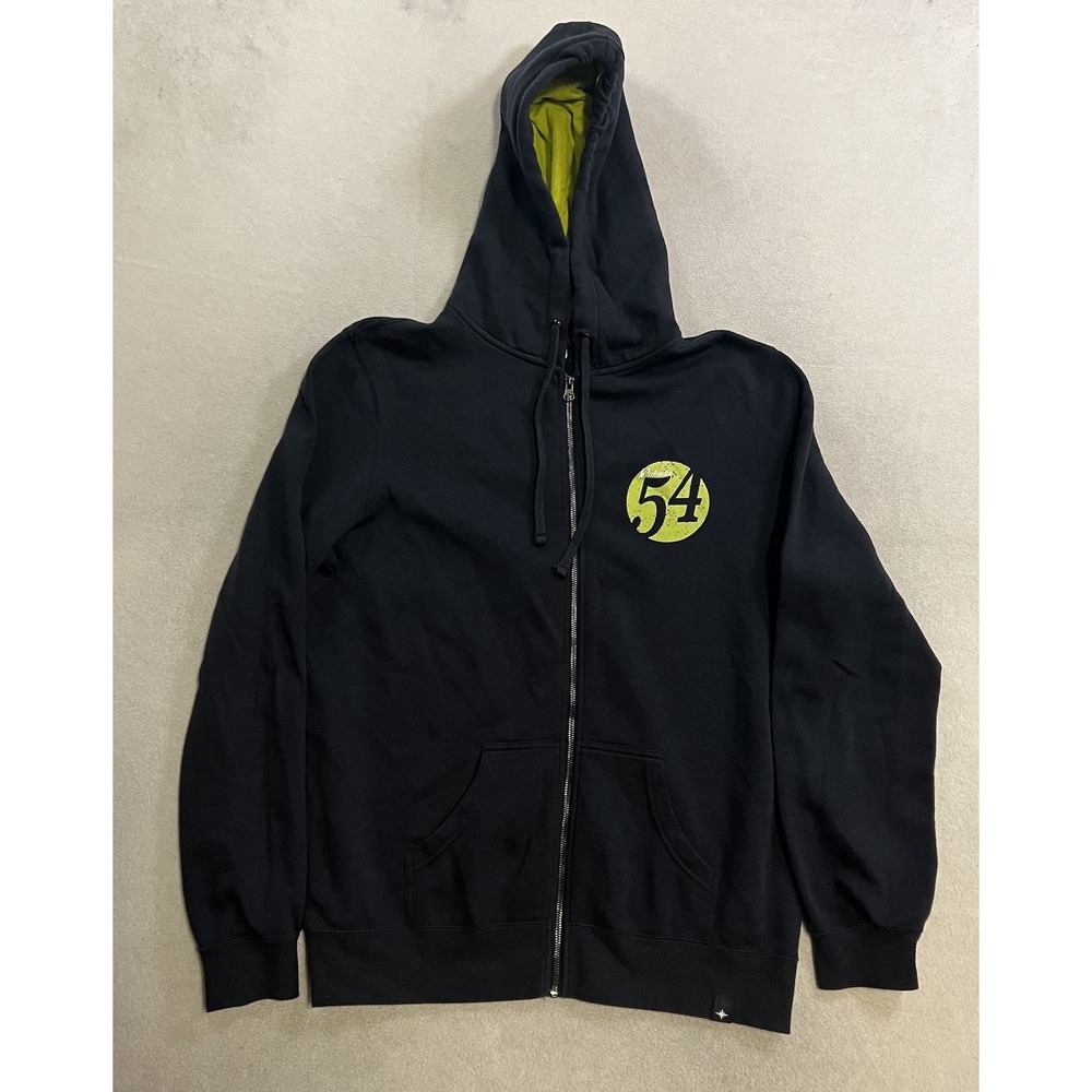 Vintage Polaris RZR Hoodie Men's Size XL Black Drawstrings Pocket Fleece ATV